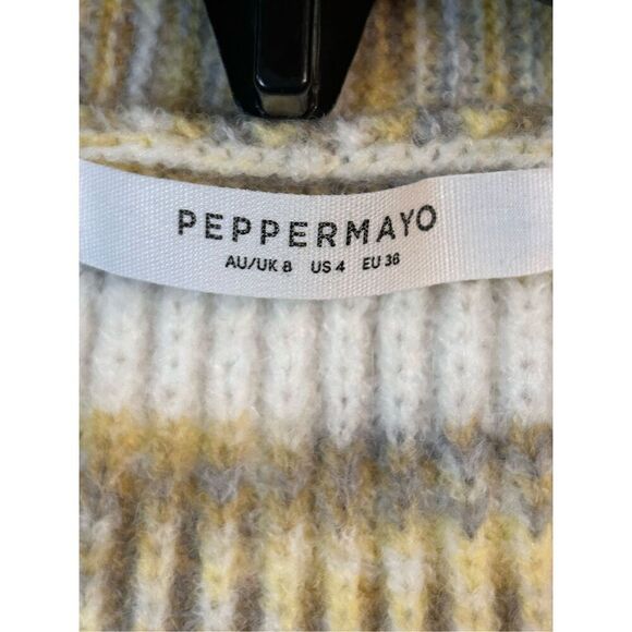 Peppermayo cardigan, long sleeve striped size 4 (4824)￼ - Picture 3 of 6